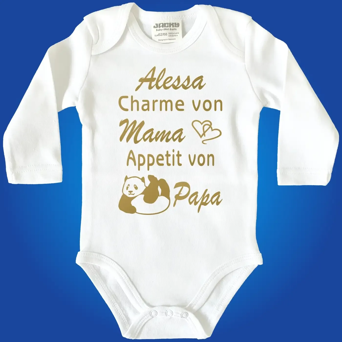 Lustiger Babybody mit lustigem Spruch