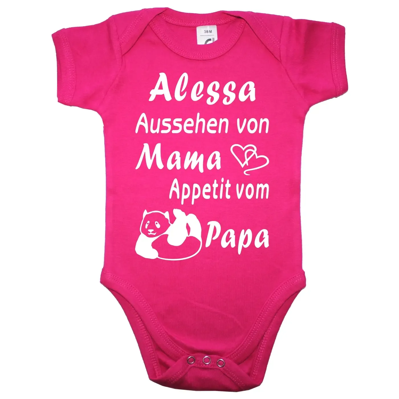 Baby-Body mit lustigem Spruch