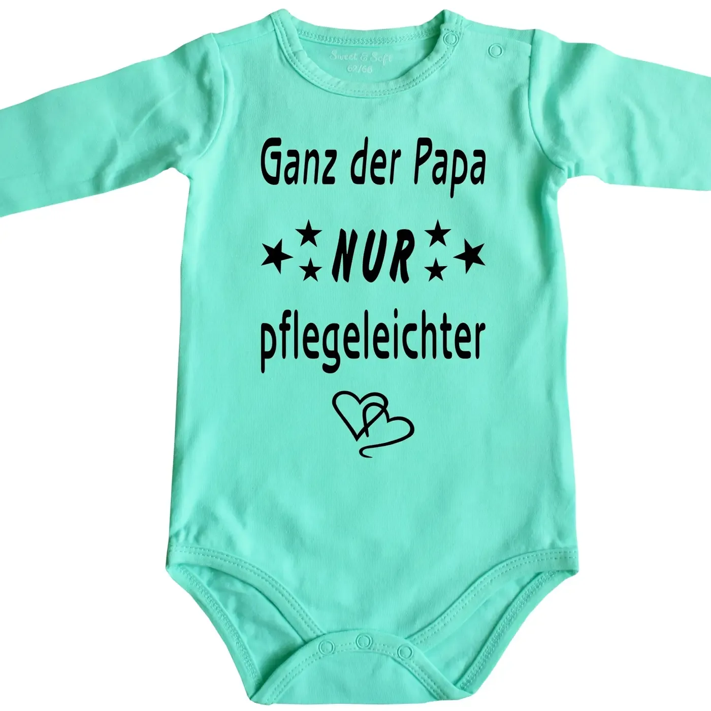 Babybody „Ganz der Papa – nur pflegeleichter“