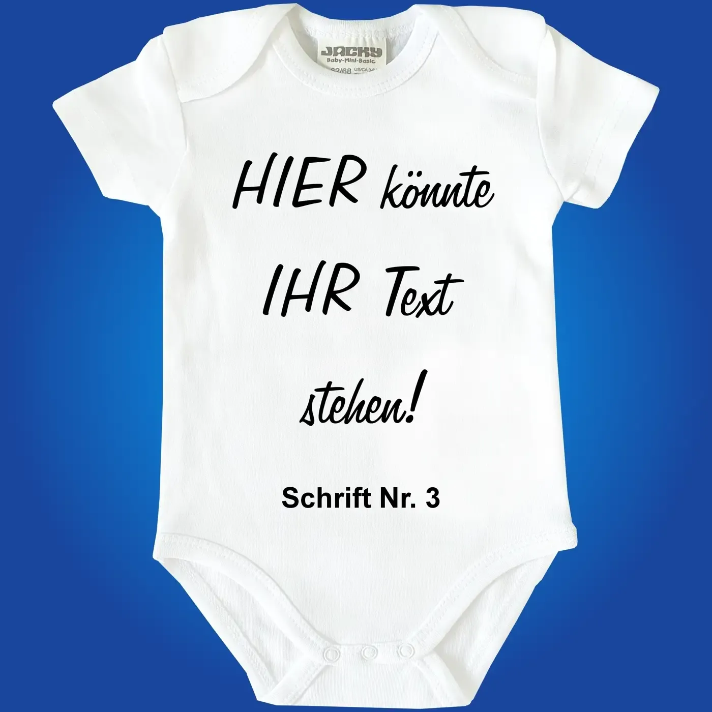 Baby-Body mit freier Textwahl - Personalisiert
