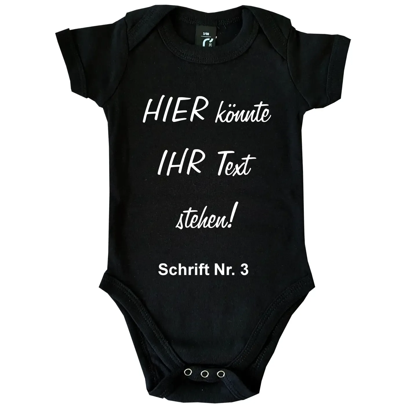 Baby-Body mit Wunschtext - Personalisiert