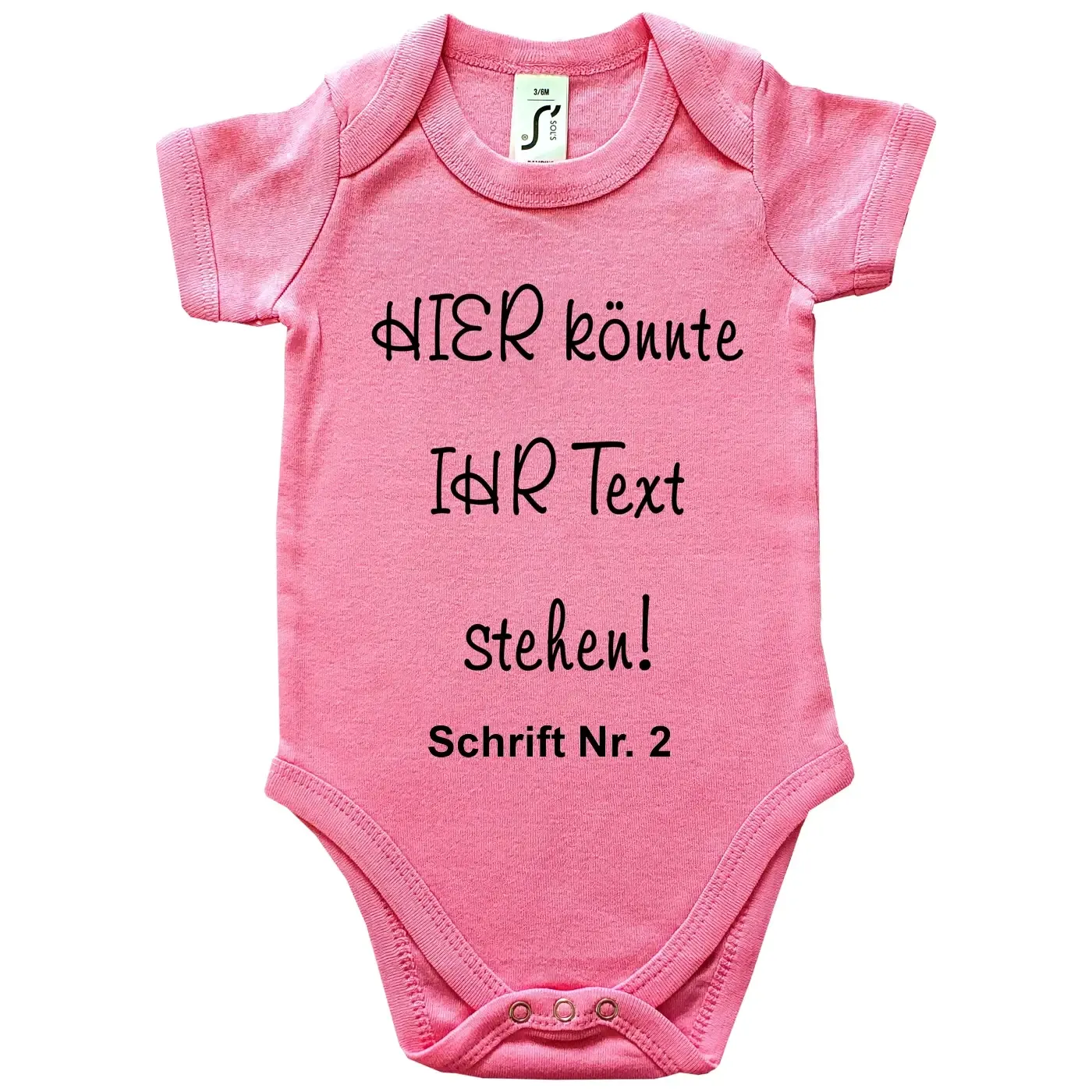 Baby-Body komplett personalisierbar