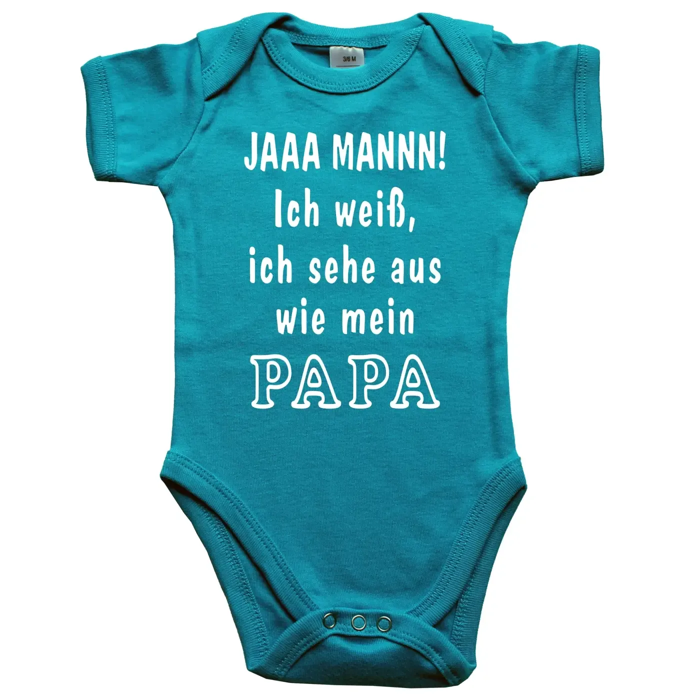 Baby‑Body mit witzigem Mama‑Spruch