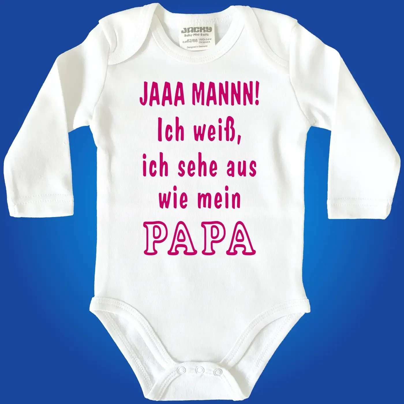 Baby‑Body mit frechem Spruch für Jungen und Mädchen