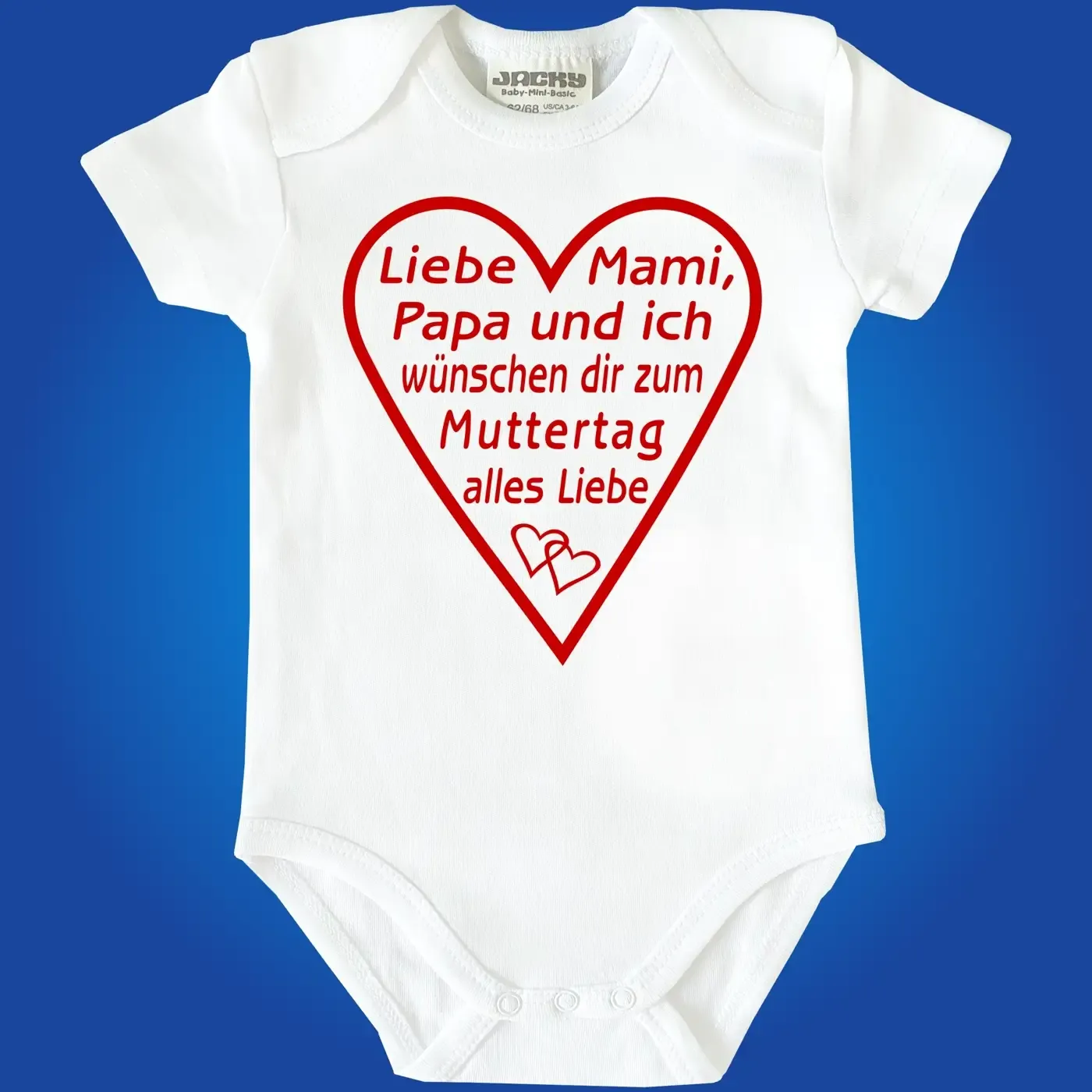 Baby-Body mit Druck Muttertag