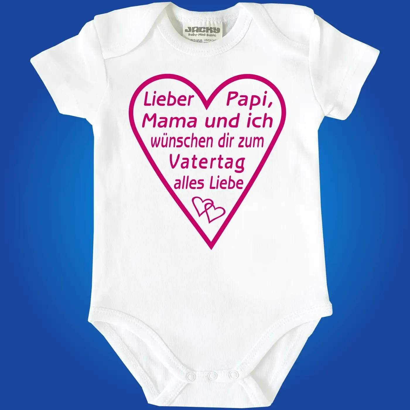 Baby-Body mit Aufdruck Vatertag