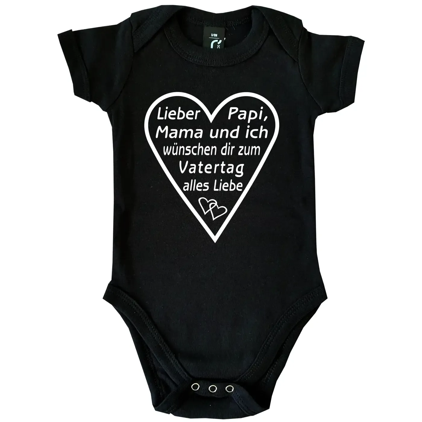 Baby-Body mit Druck zum Vatertag