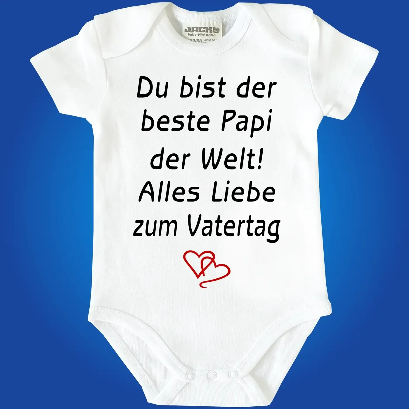 Baby-Body mit Aufdruck Vatertag