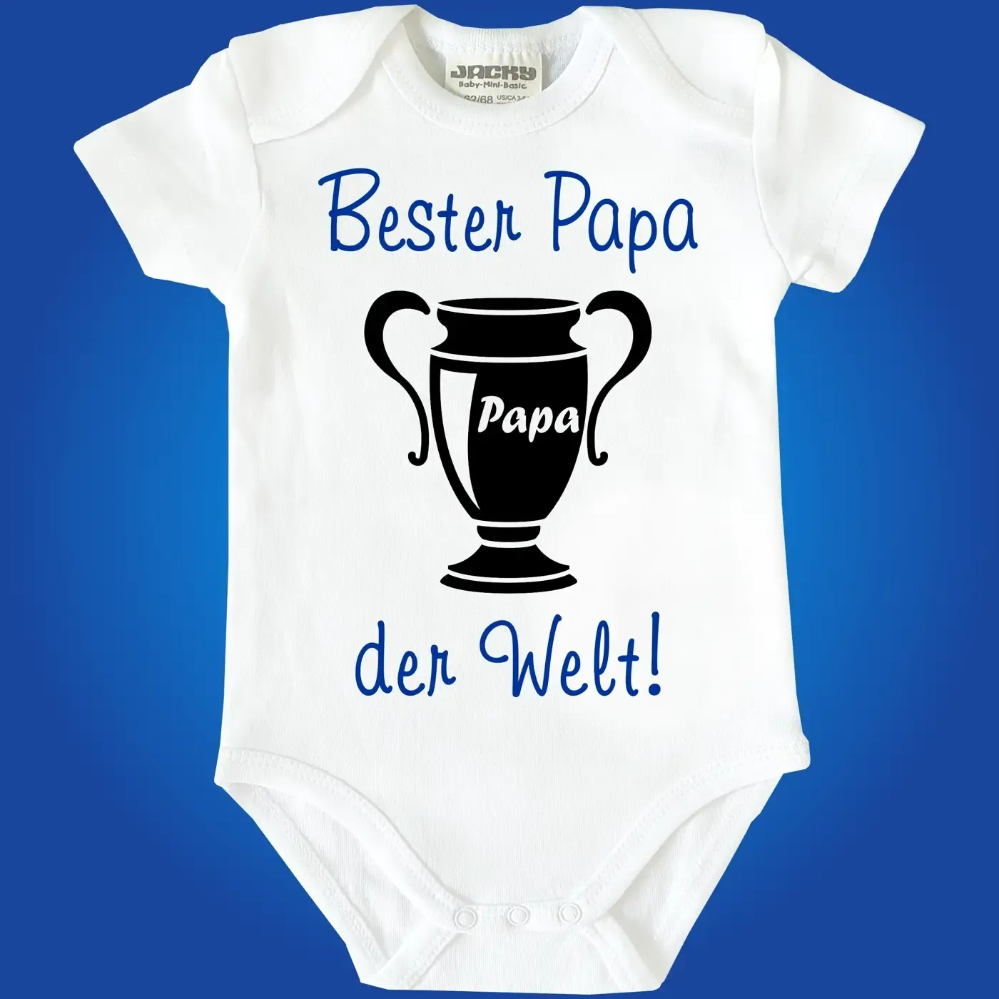 Baby-Body mit Aufdruck bester Papa