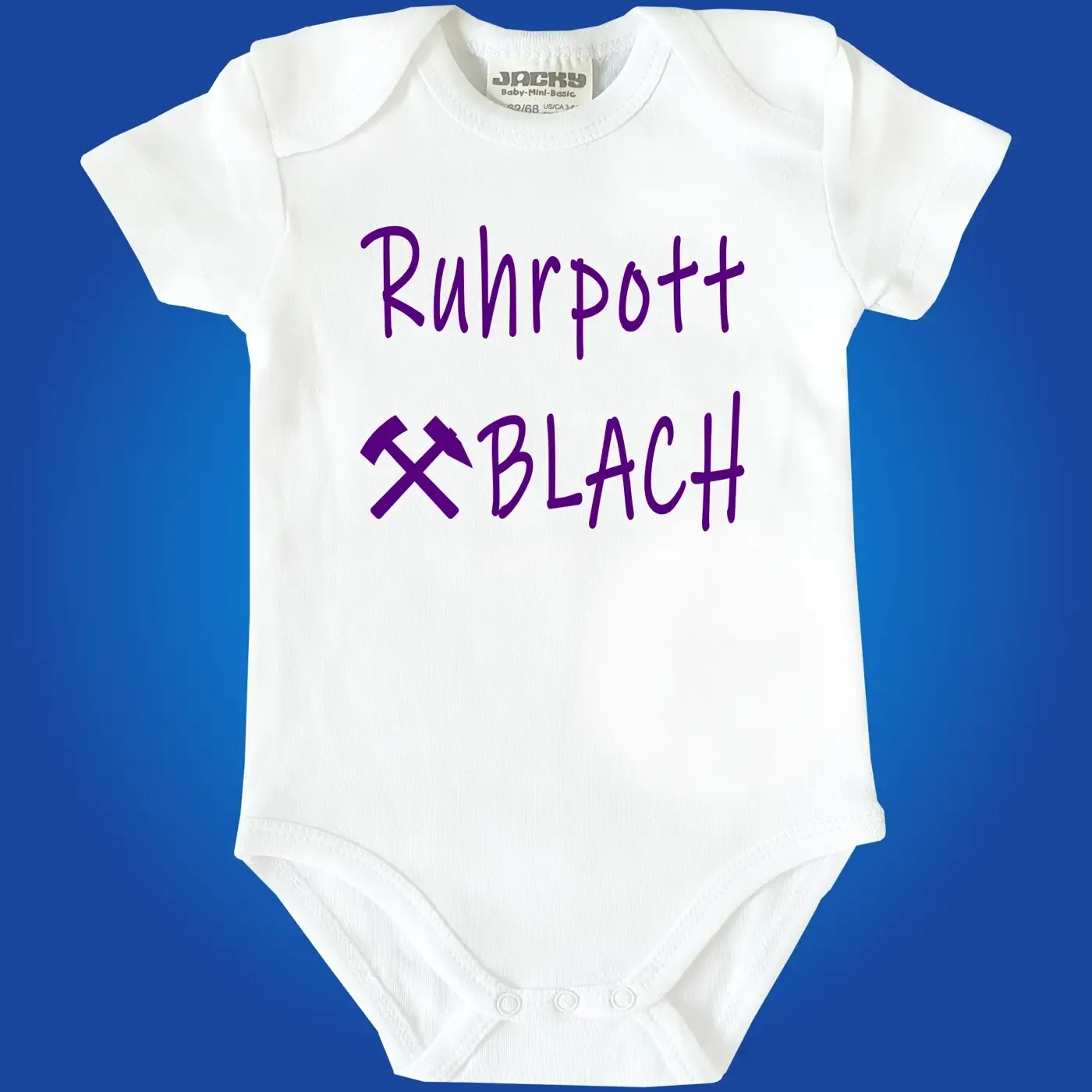 Baby-Body mit Druck Ruhrpottblach