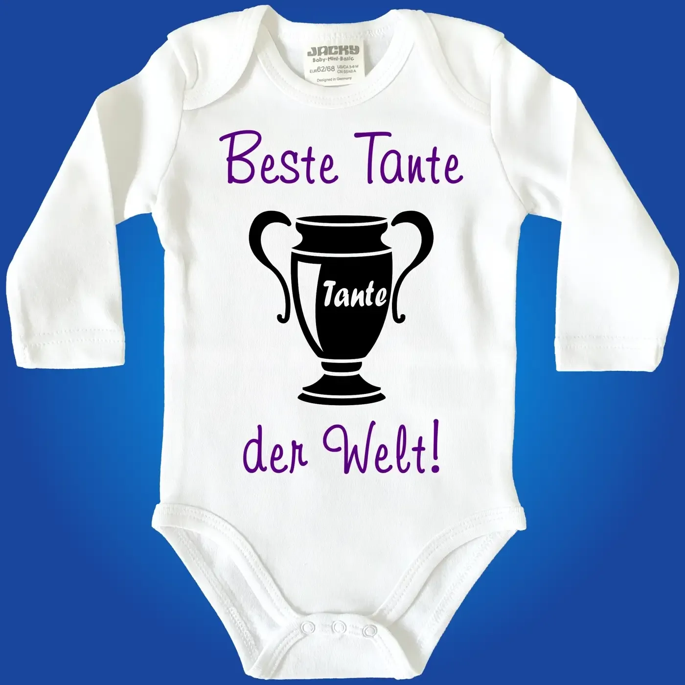 Strampler mit Aufdruck Beste Tante