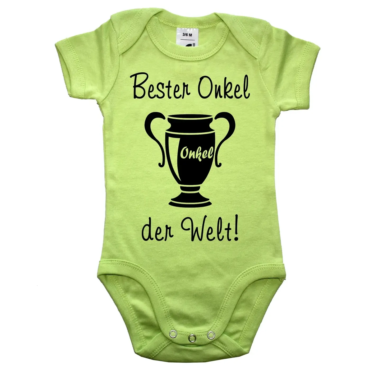 Baby Bodie mit Aufdruck Bester Onkel