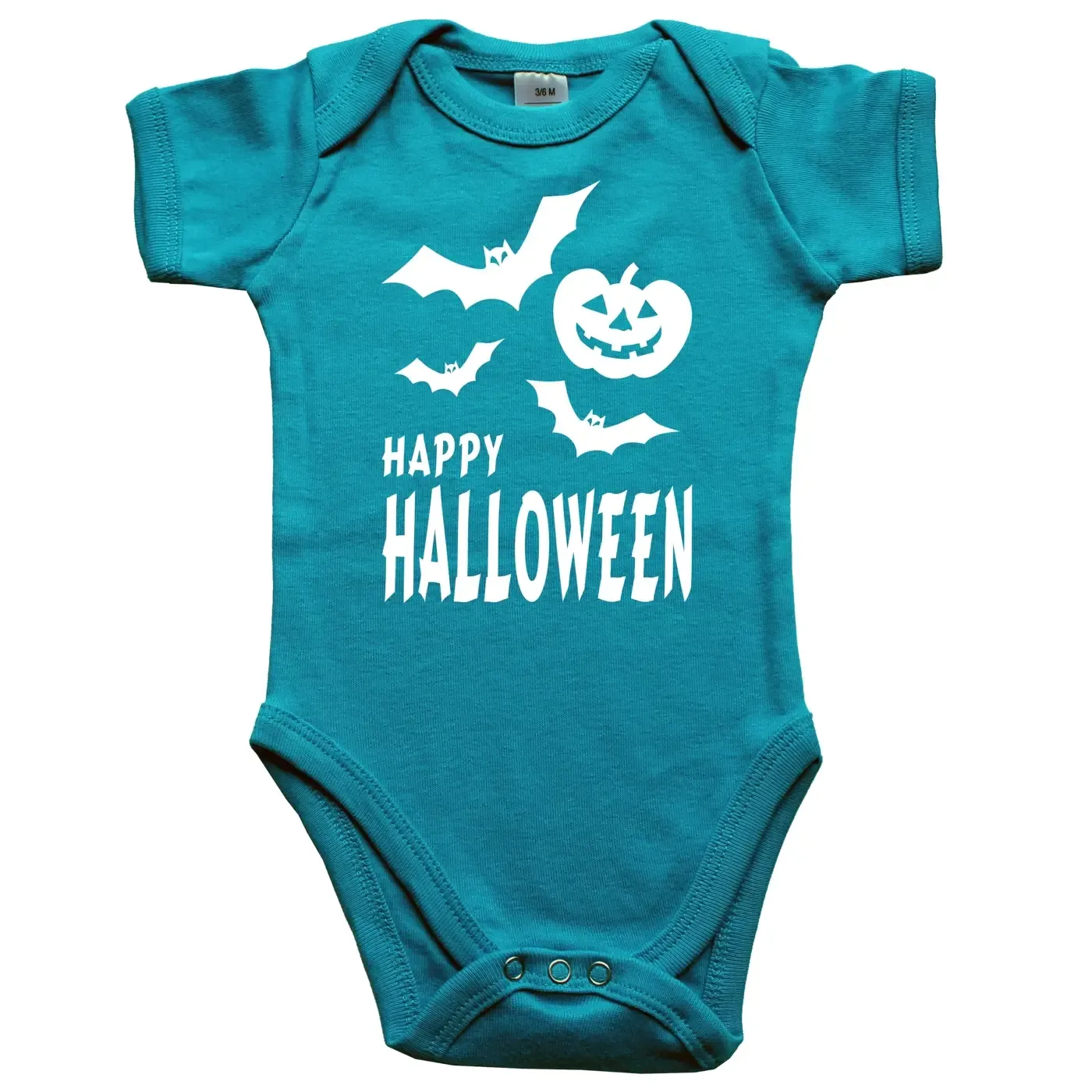 Babybody zu Halloween mit Fledermäuse