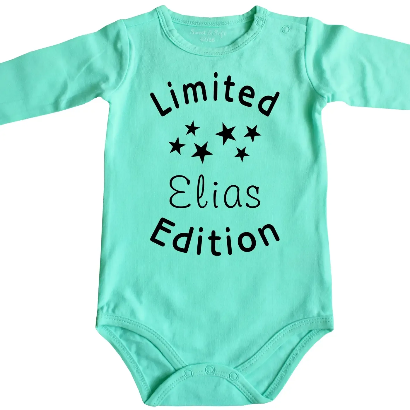 Baby‑Body „Limited Edition“ mit Sternen
