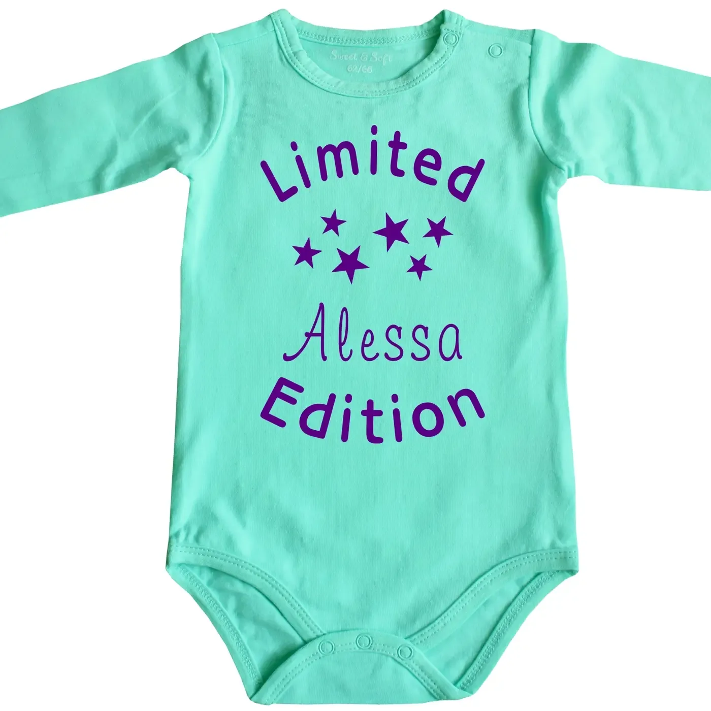 Baby‑Body „Limited“ liebevoll gestaltet