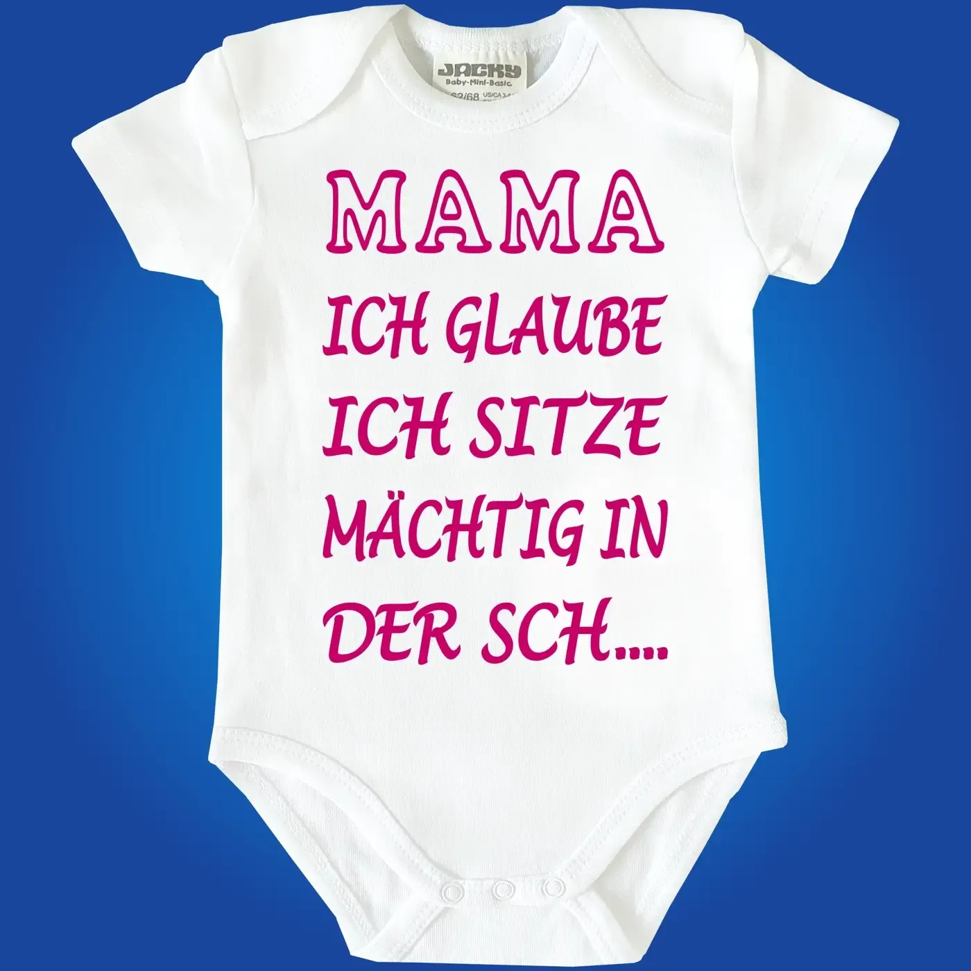 Baby-Body sitze in der scheisse