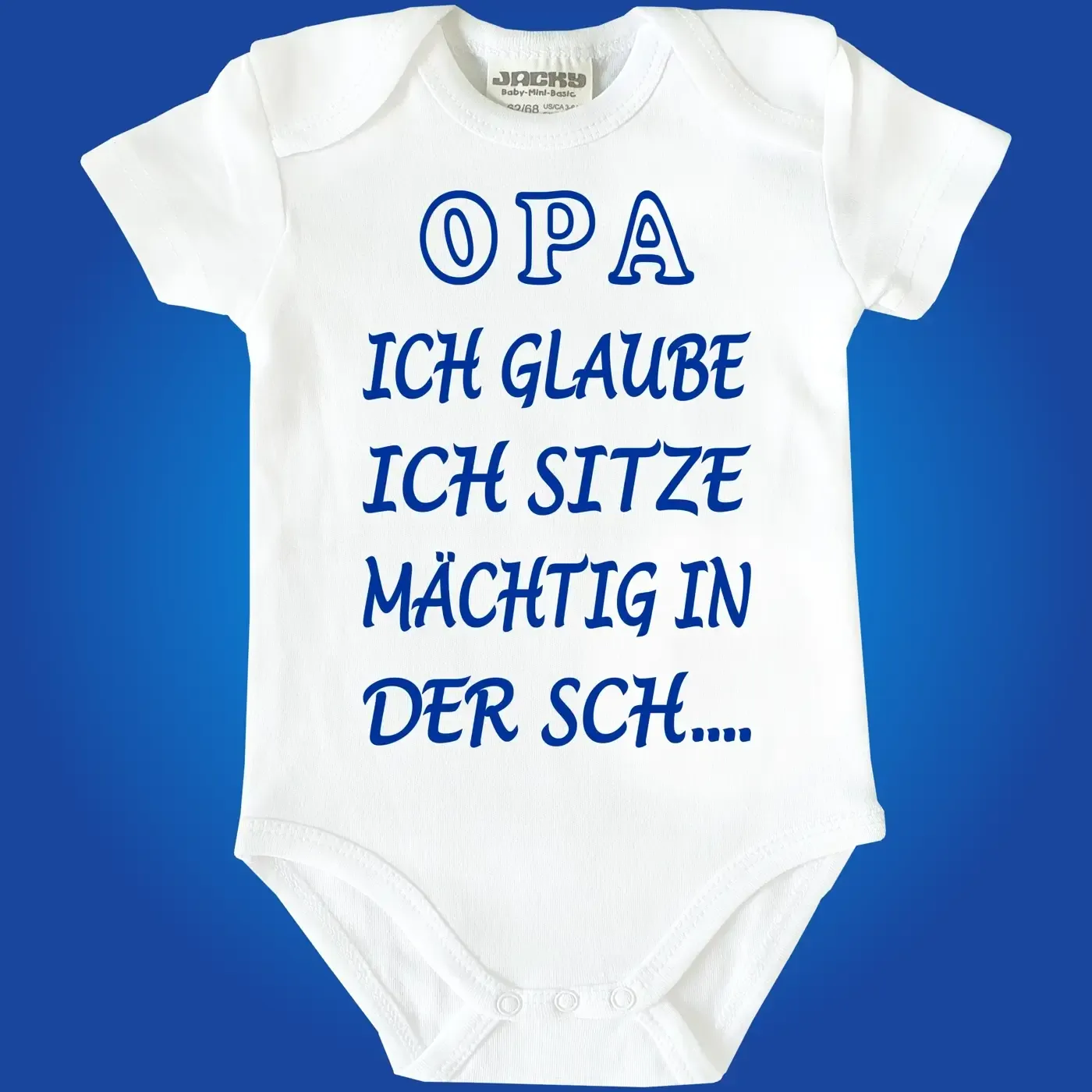 Baby-Body mit witzigem Spruch
