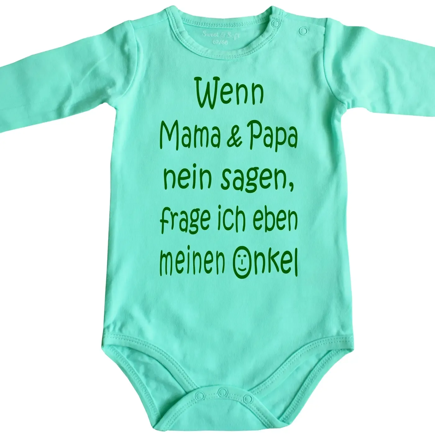 Babybody „Wenn Mama & Papa nein sagen, frage ich Opa“