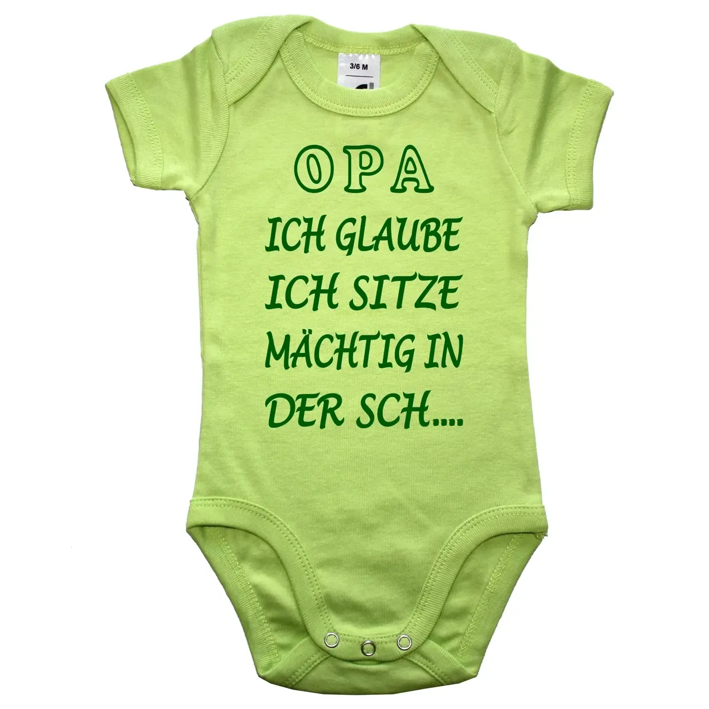 Babybody mit wählbarer Familienperson und Fun‑Design