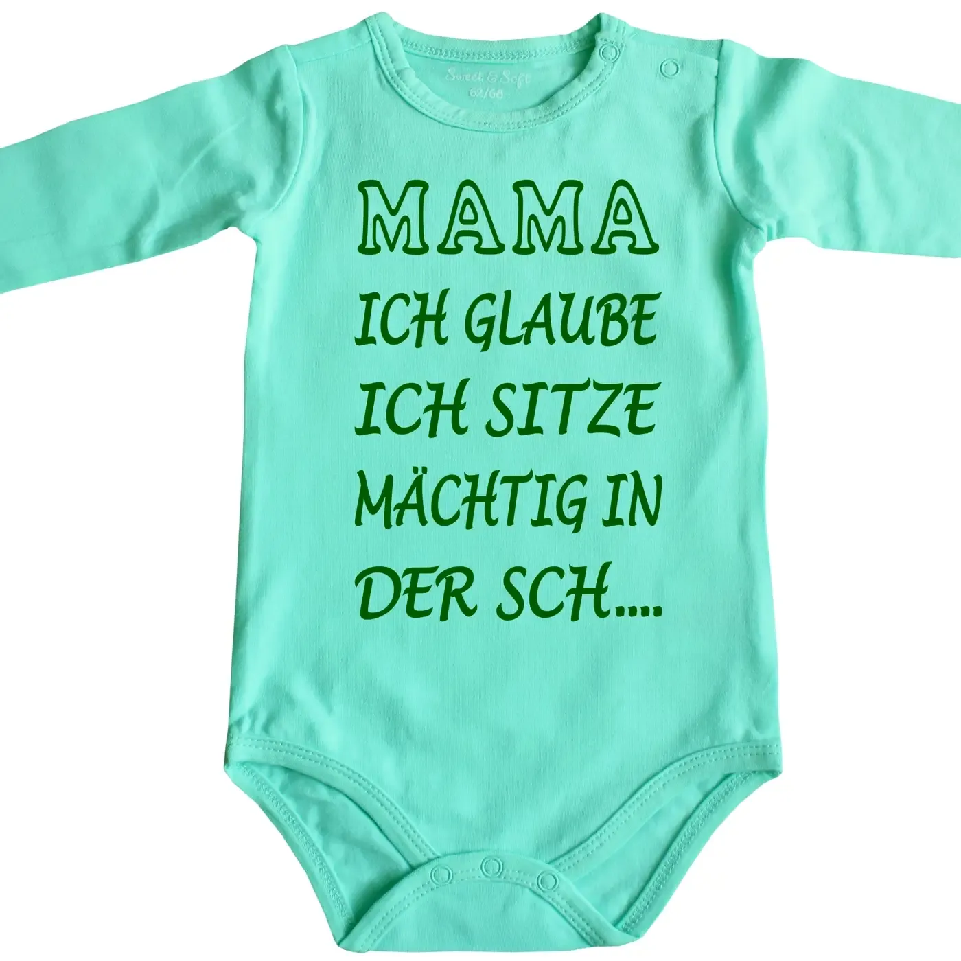Babybody mit wählbarer Familienperson und Fun‑Design