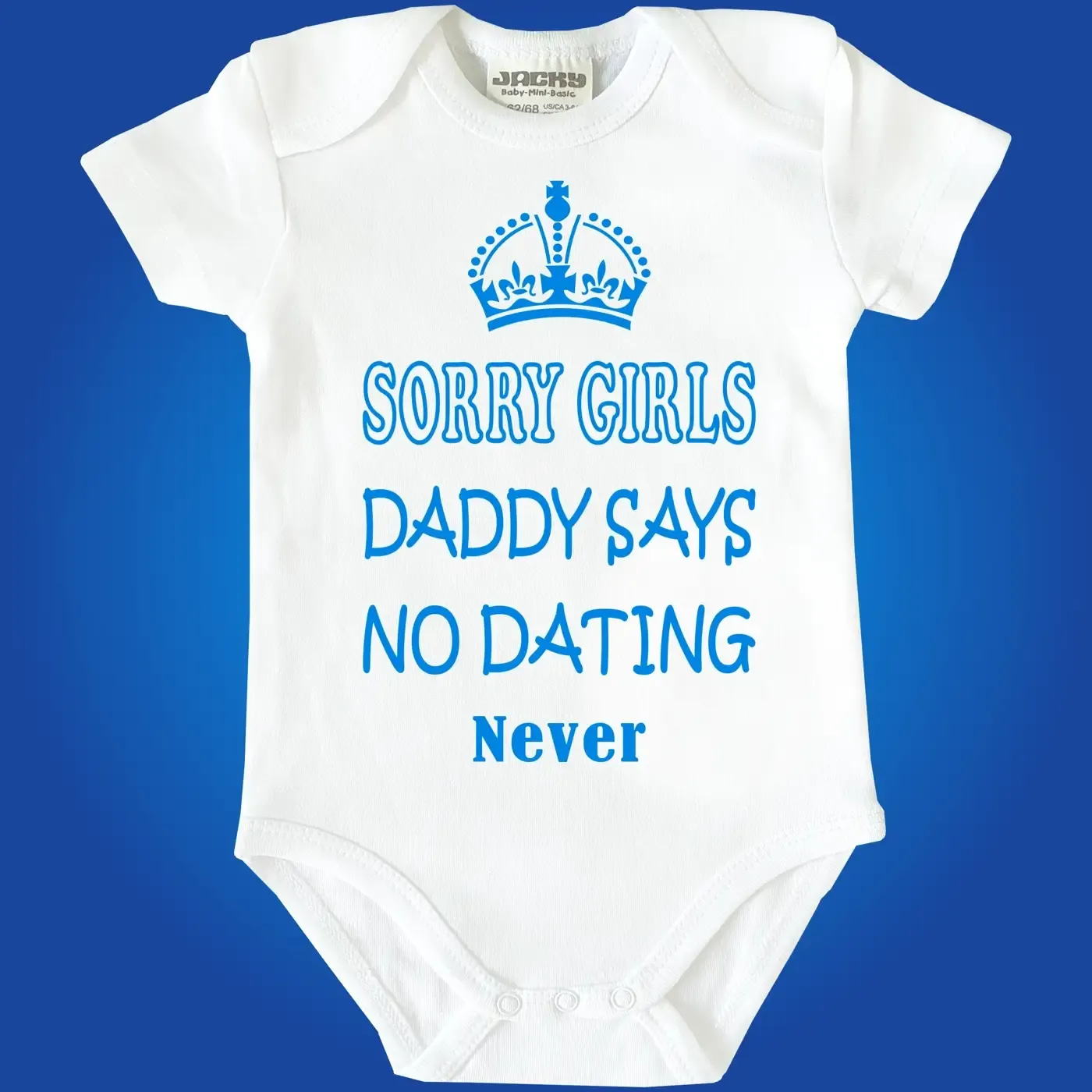 Baby-Body mit Druck Sorry Girls