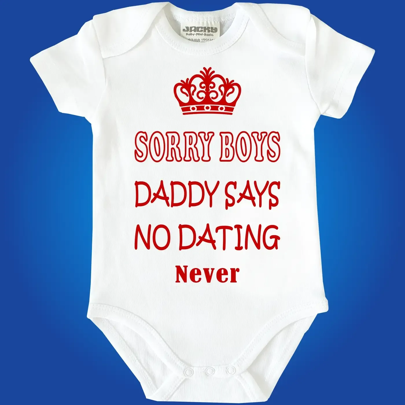 Baby-Body mit Aufdruck Sorry Boys