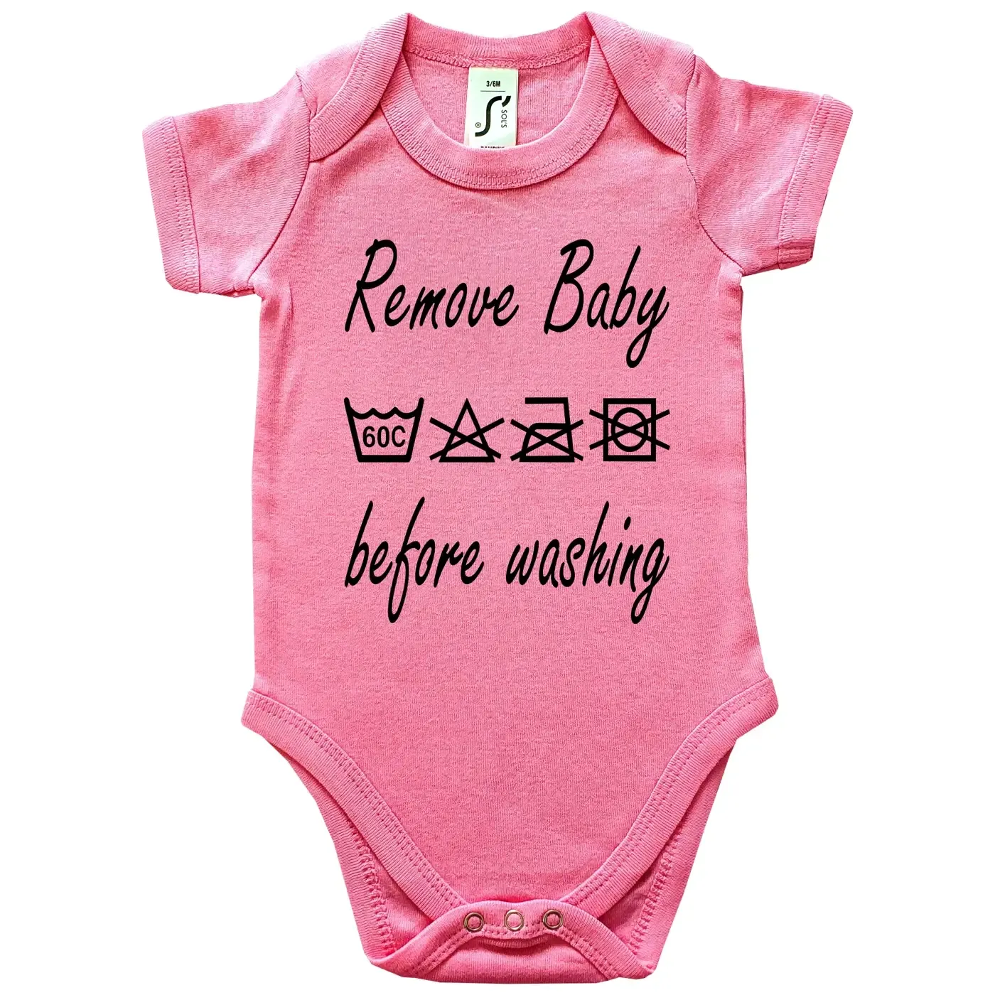 Lustiger Baby-Body mit Spruch