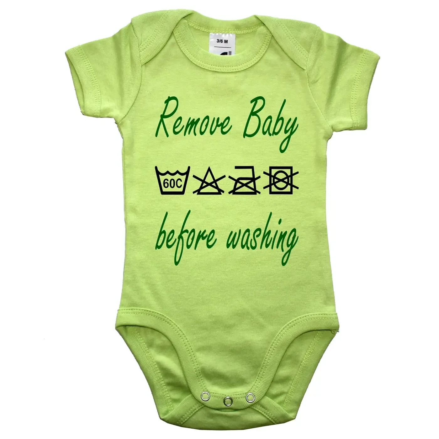 Babybody Remove Baby before washing