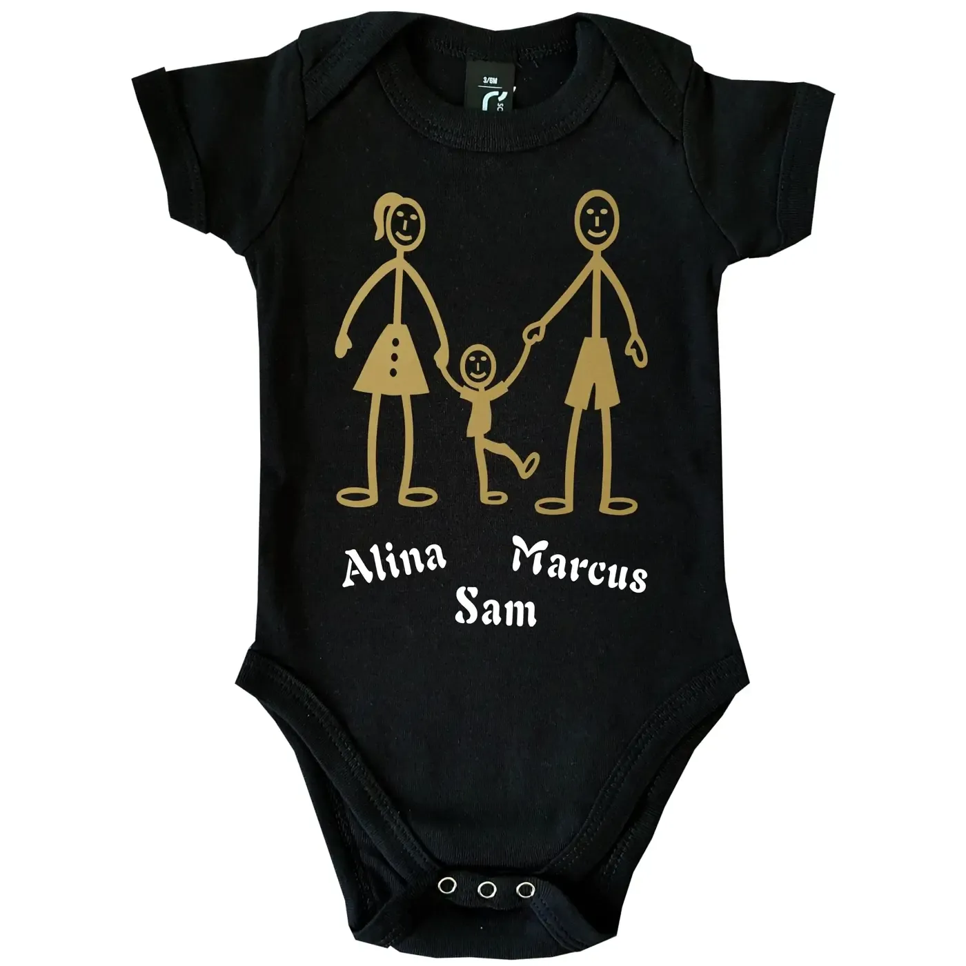 Baby-Body personalisiert Family