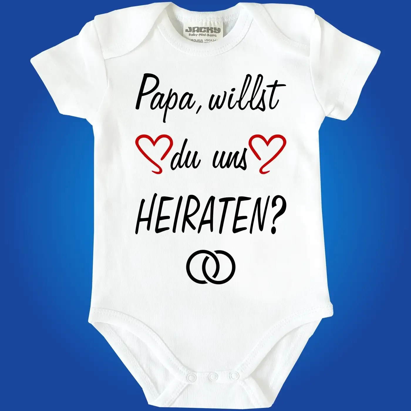 Baby-Body Hochzeitsantrag
