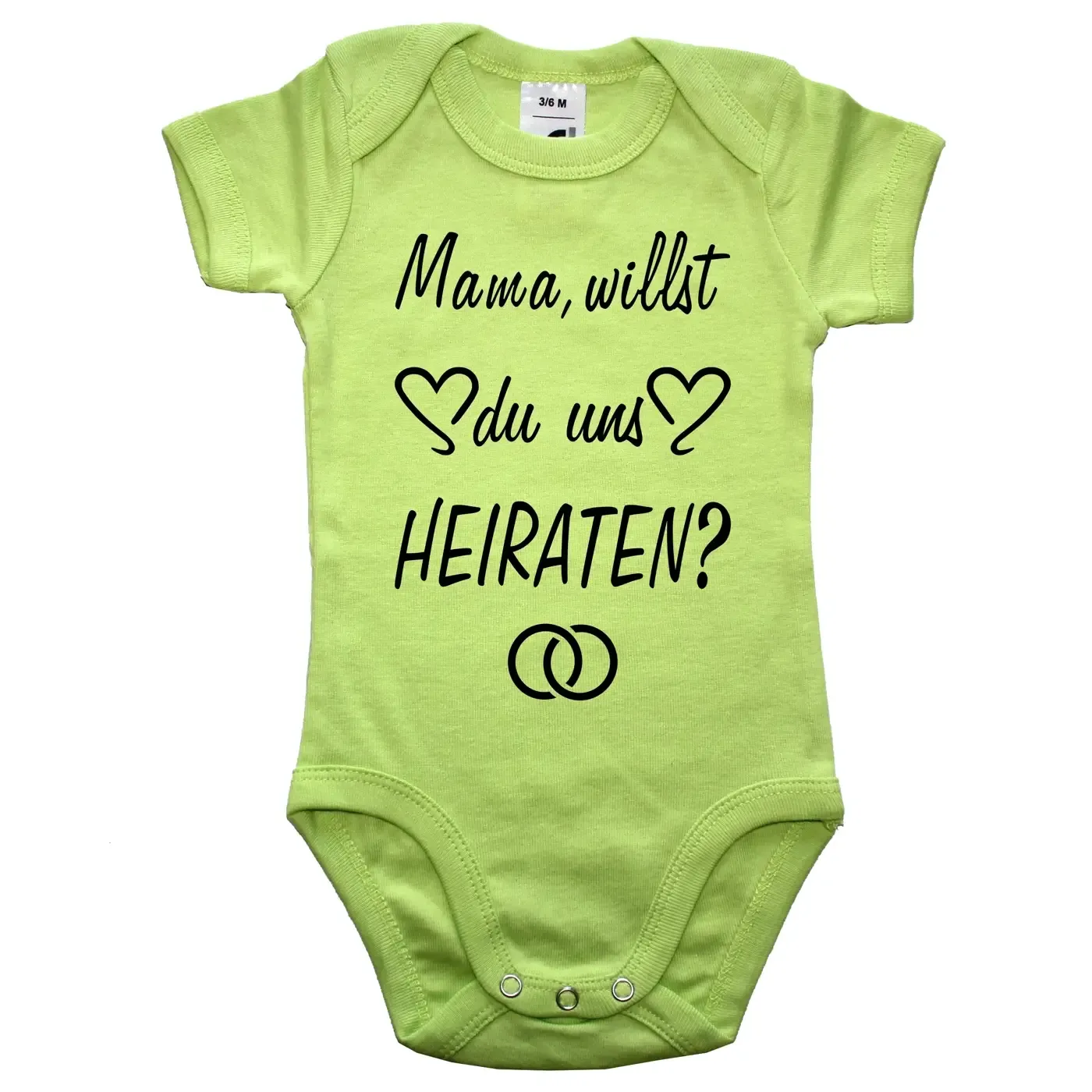 Baby Bodysuit with saying marry