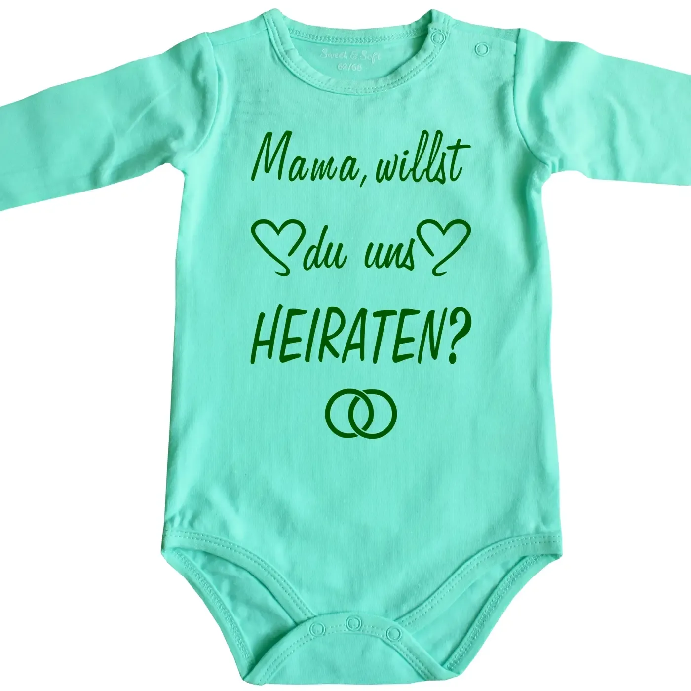 Babybody romantischer Antrag Mama oder Papa