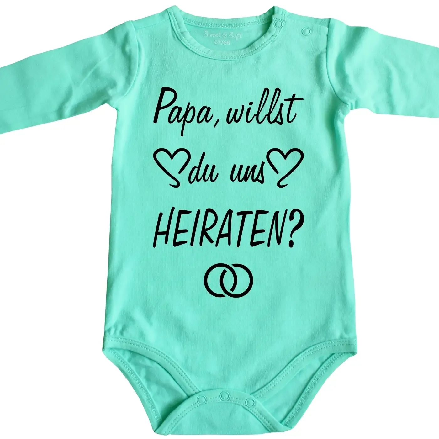Baby-Body Heiratsantrag