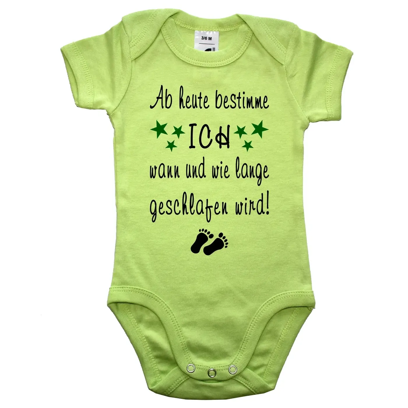Baby‑Body mit humorvollem Familien‑Spruch