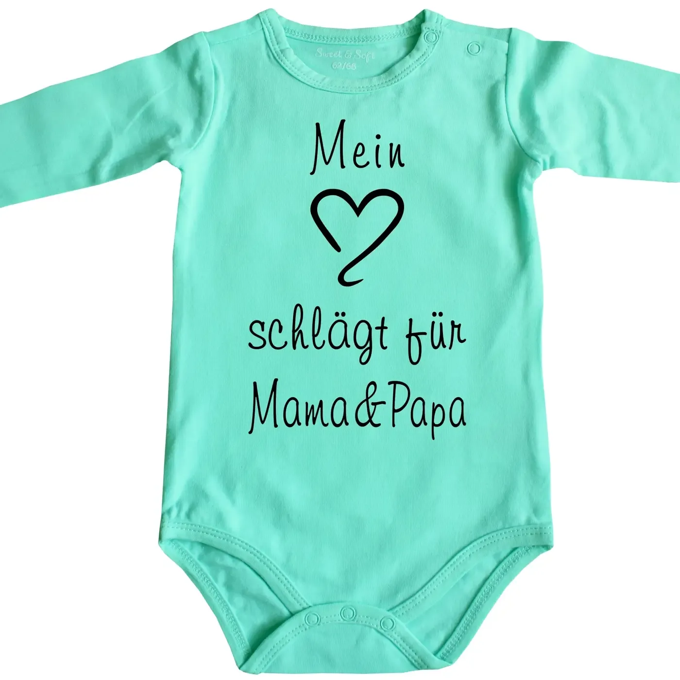 Baby-Body „Mein Herz schlägt für Oma“ liebevolles Design