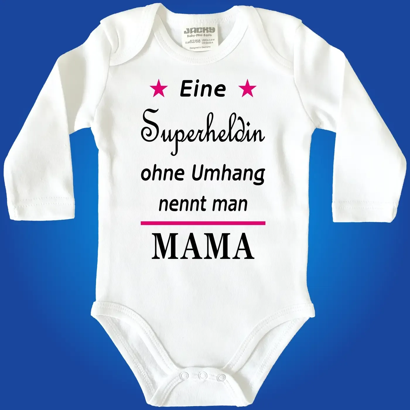 Baby‑Body „Ein Superheld ohne Umhang nennt man Papa“