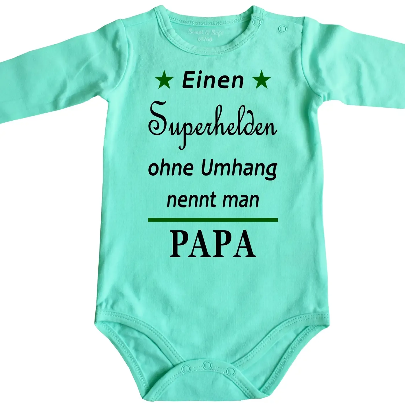 Baby‑Body Superheldin Spruch für Oma
