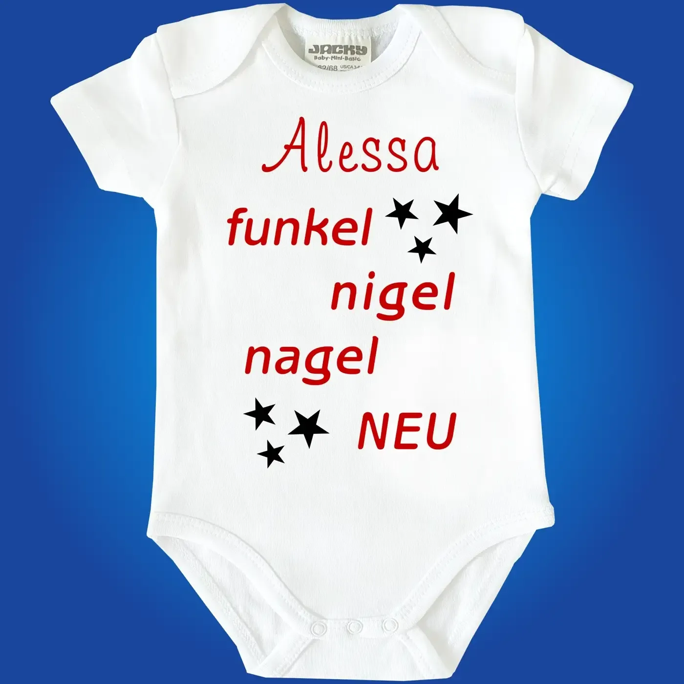 Babybody Personalisiert zur Geburt