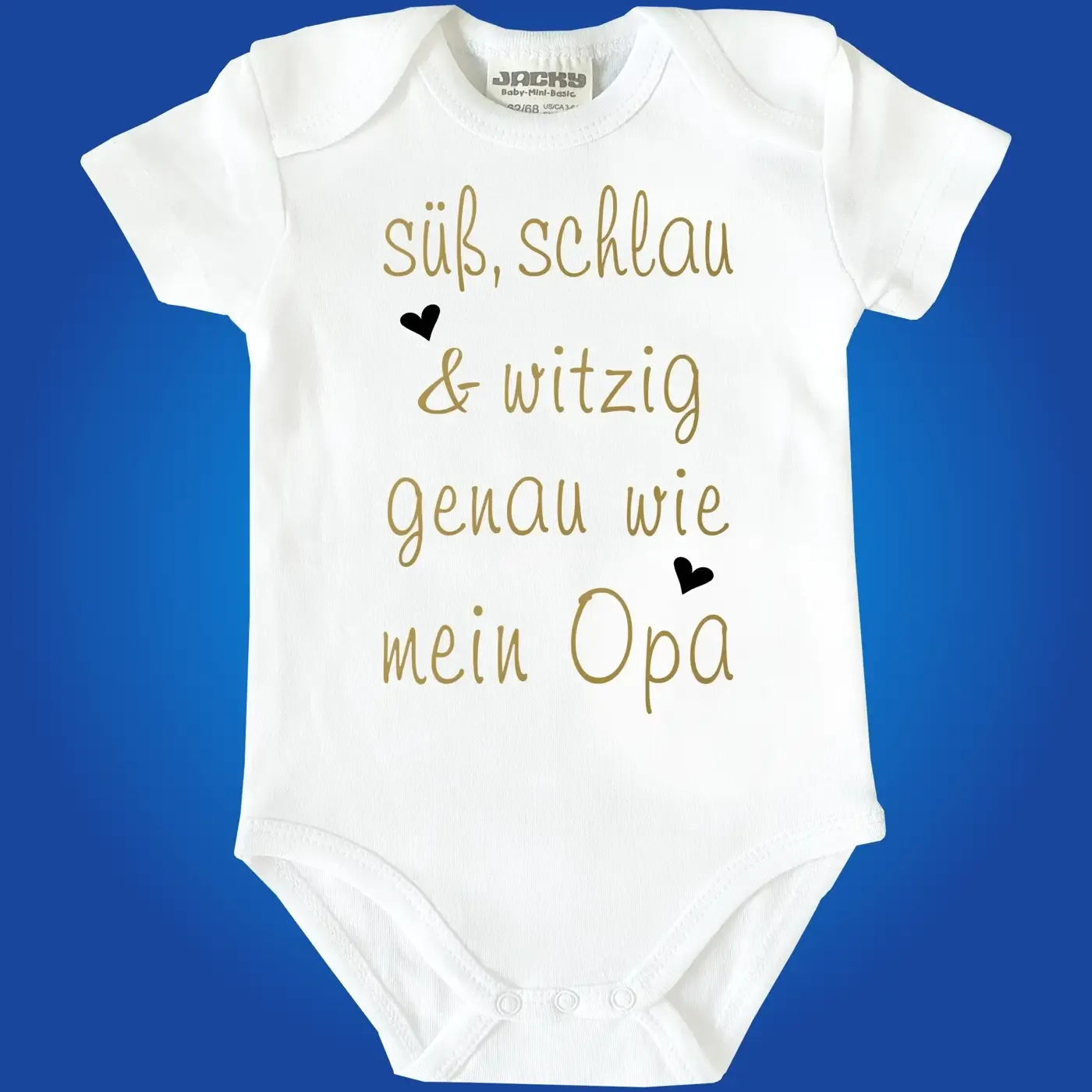 Babybody „süß, schlau & witzig – genau wie Mama & Papa“