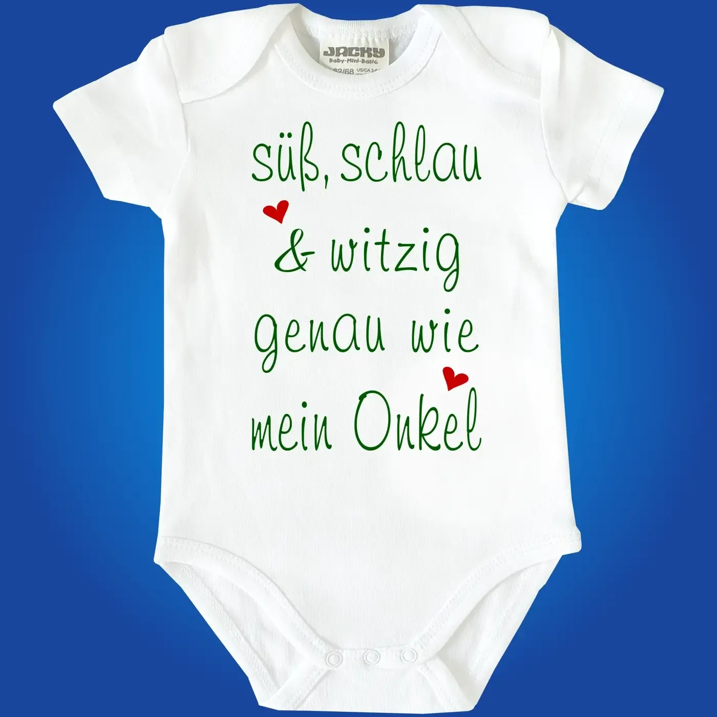 Baby‑Body „süß, schlau & witzig – genau wie Oma & Opa“