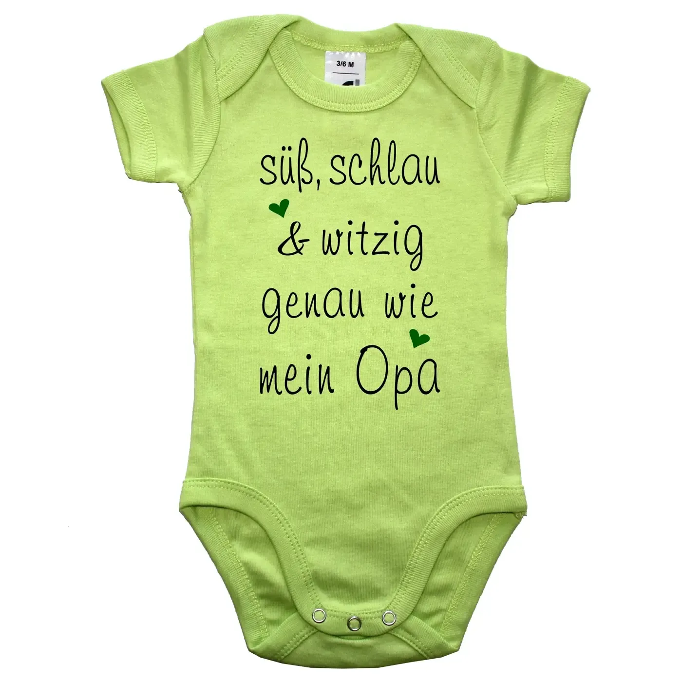 Babybody mit zwei Herzen und Familien Auswahl