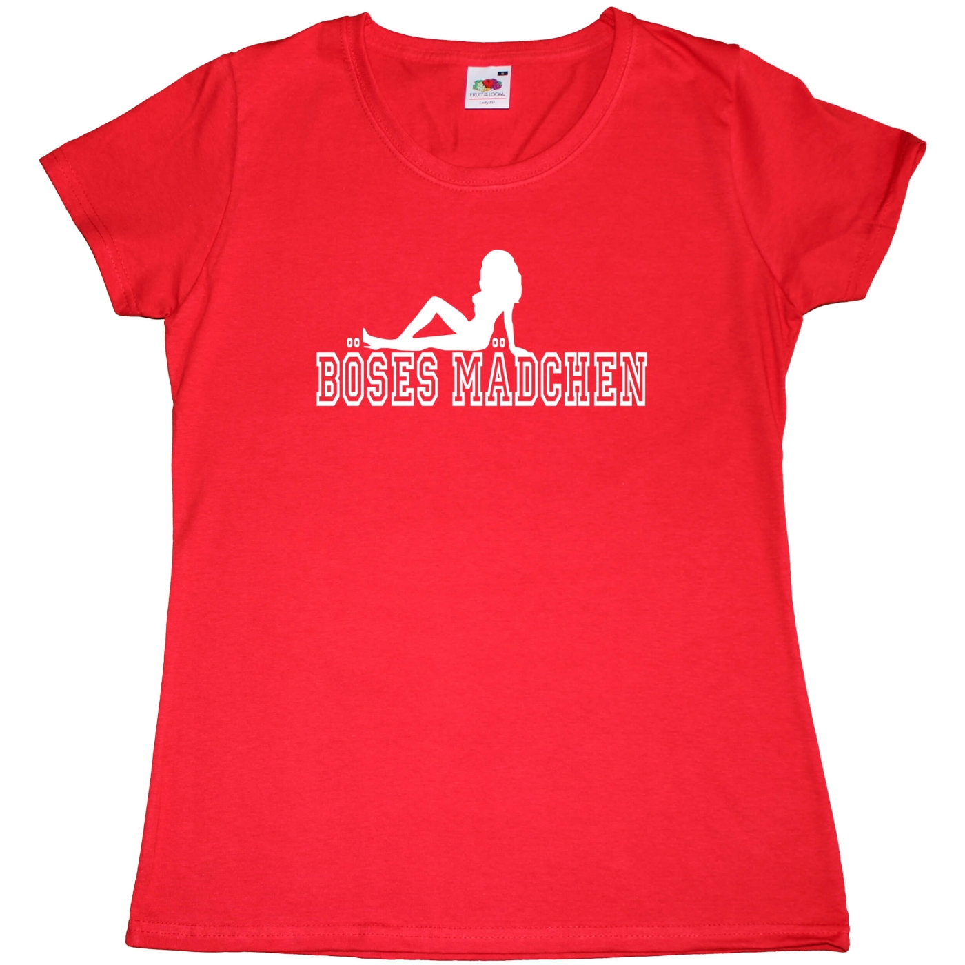 Fun Damen T-Shirt - Böses Mädchen