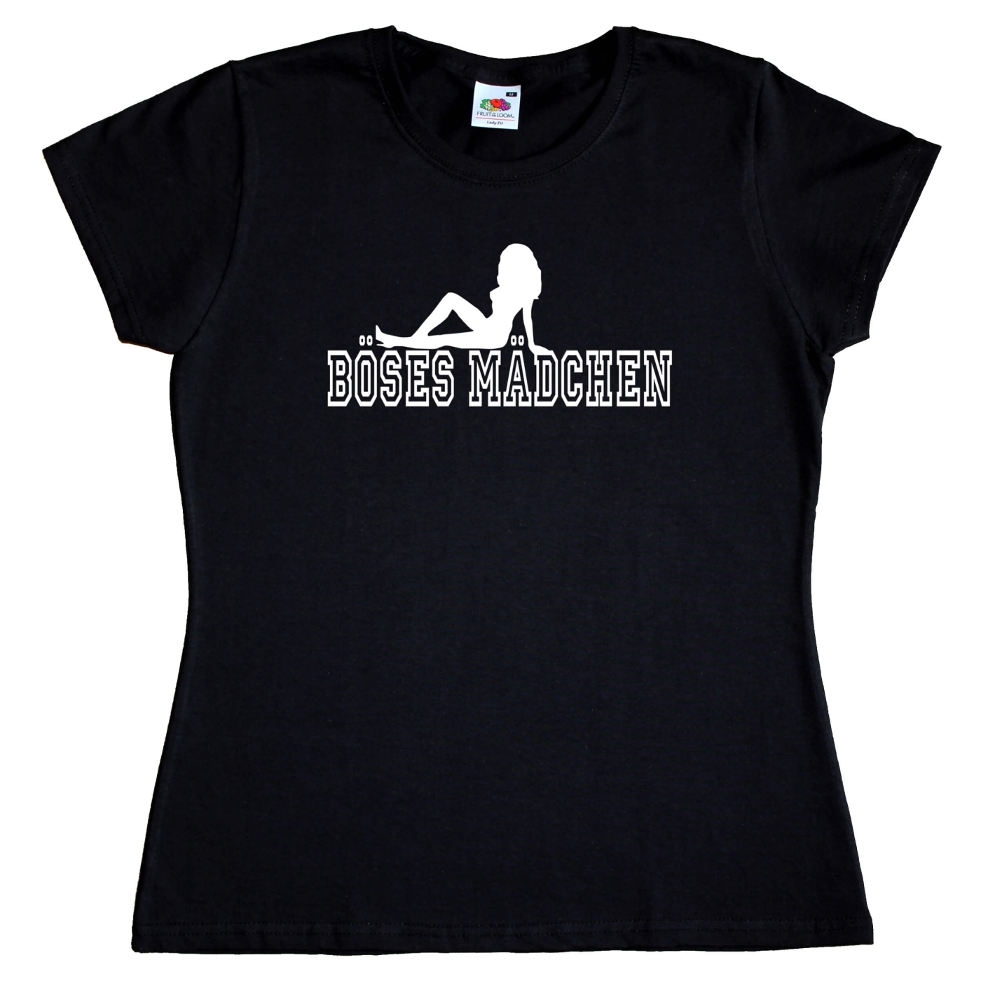 Fun Damen T-Shirt - Böses Mädchen