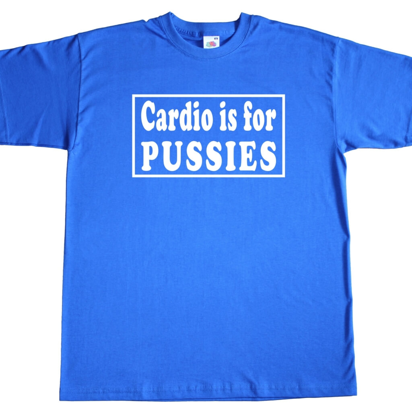 Fun Herren T-Shirt - Cardio is for Pussies