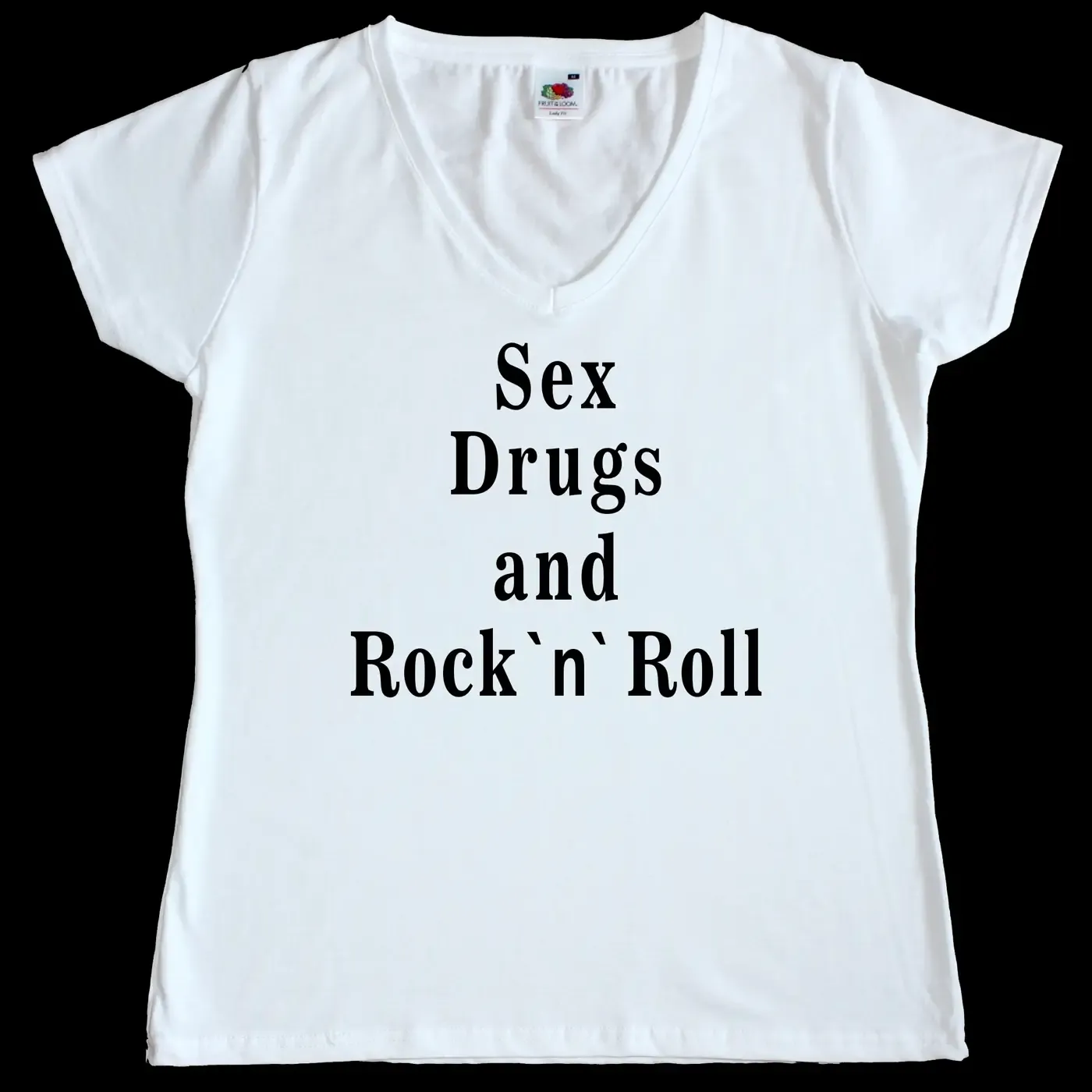 T-Shirt mit Druck Rock 'n' Roll