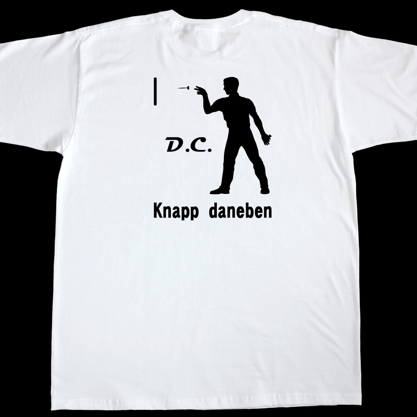 Herren T-Shirt Für Dart Fans
