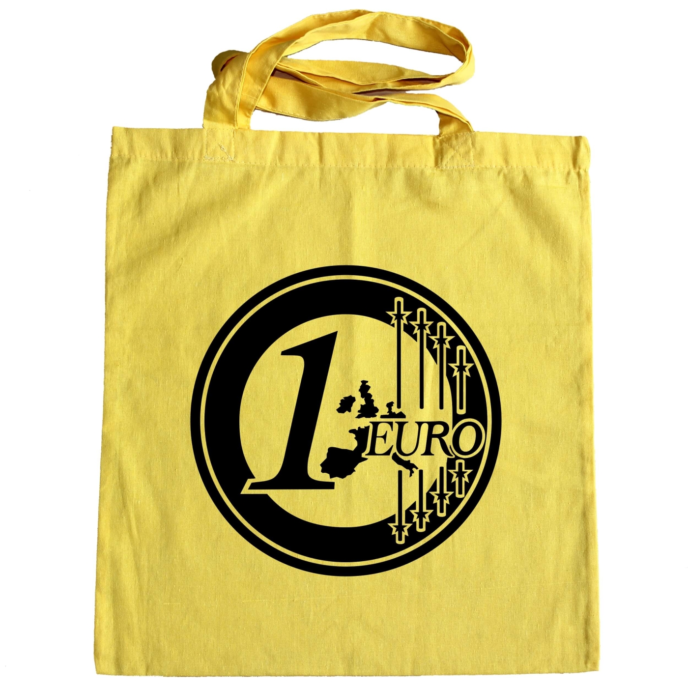 Tragetasche - Stofftasche - Euro Münze
