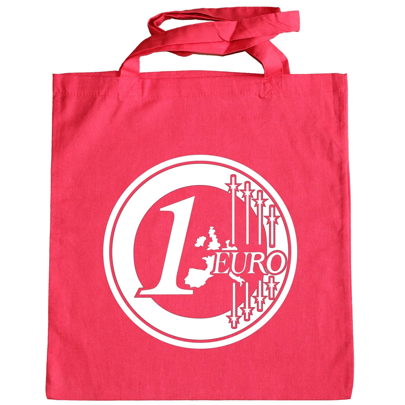 Tragetasche - Stofftasche - Euro Münze