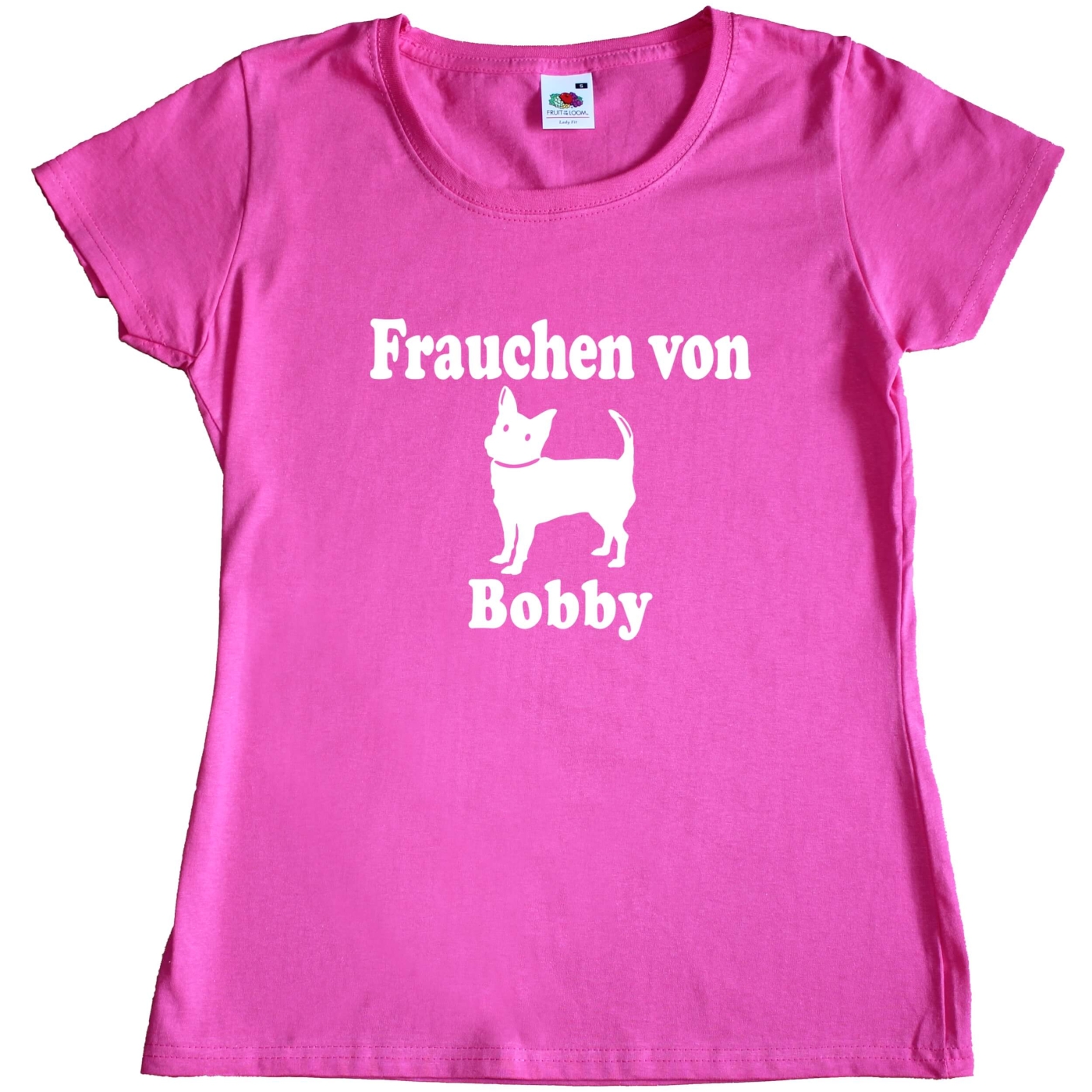 Fun Damen T-Shirt - Frauchen von ...
