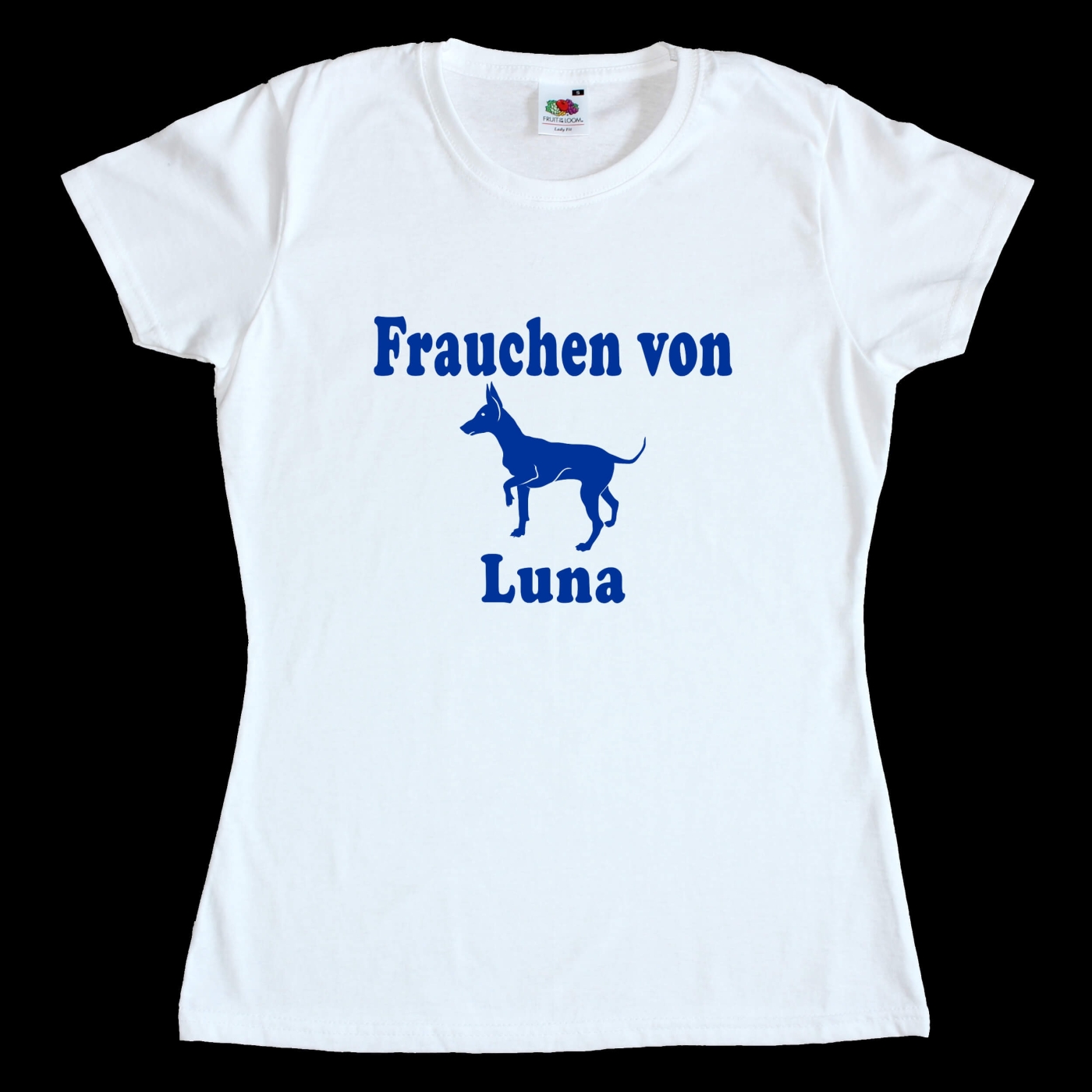 Fun Damen T-Shirt - Frauchen von ....